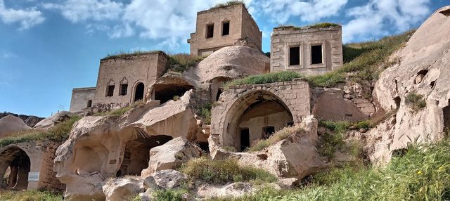 Cappadoce : des maisons dans la roche
